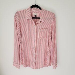 Universal Thread Striped Button Down Size XL